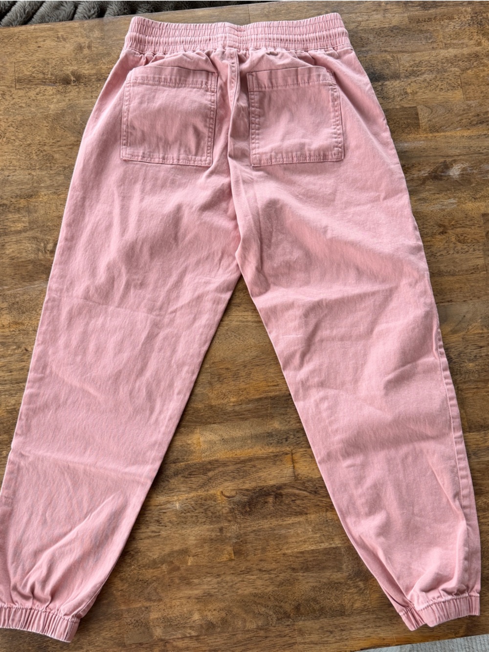 Light Pink Drawstring Pants - Picture 3 of 4